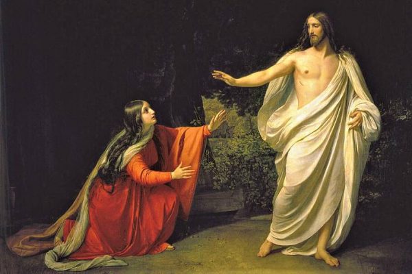 Картина Александра Иванова «Явление Христа Марии Магдалине после Воскресения»