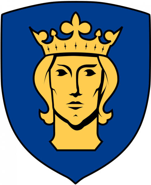 Герб Стокгольма с изображением Эрика Шведского